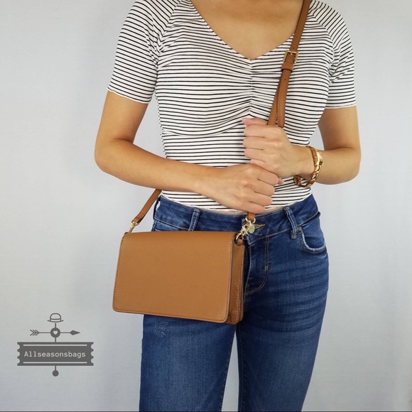 Tory Burch T Bombe small crossbody bark Bag NWT - Picture 4 of 8